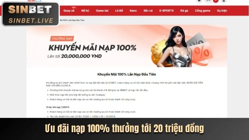 Khuyến mãi chào mừng m.69win